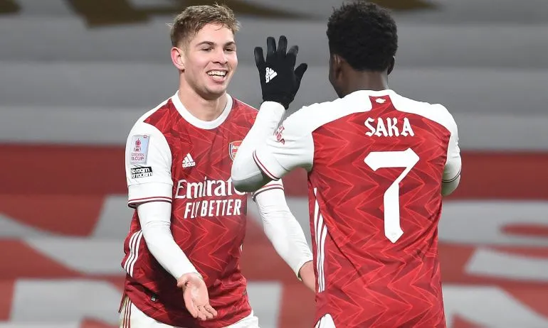 Với 2 bàn thắng của Martinelli và Smith Rowe, Arsenal đã giành chiến thắng 2-0 trước West Ham